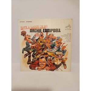 Have A Laugh On Me Lp Vinyl Archie Campbell